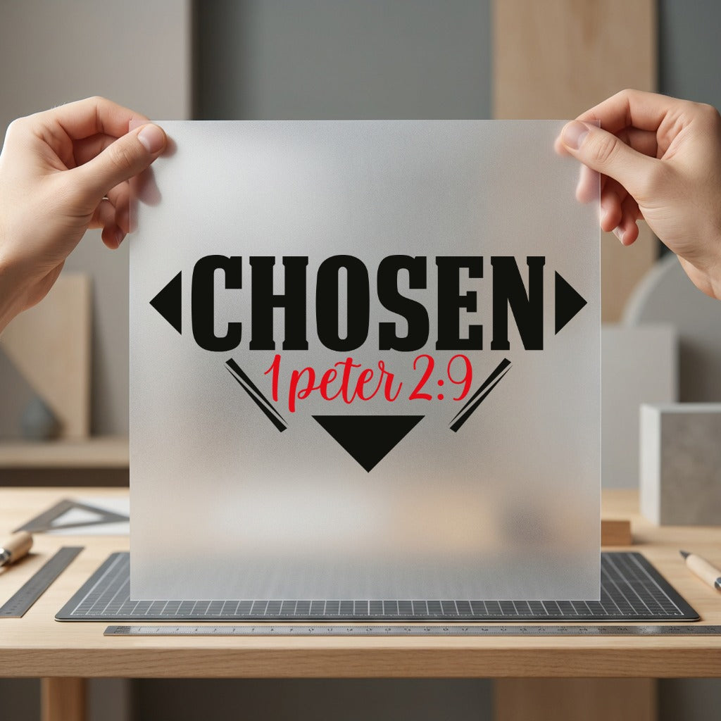 Chosen Peter Faith-based Diy Christian Faith Ready to Press DTF Transfer for Dtf