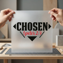 Chosen Peter Faith-based Diy Christian Faith Ready to Press DTF Transfer for Dtf