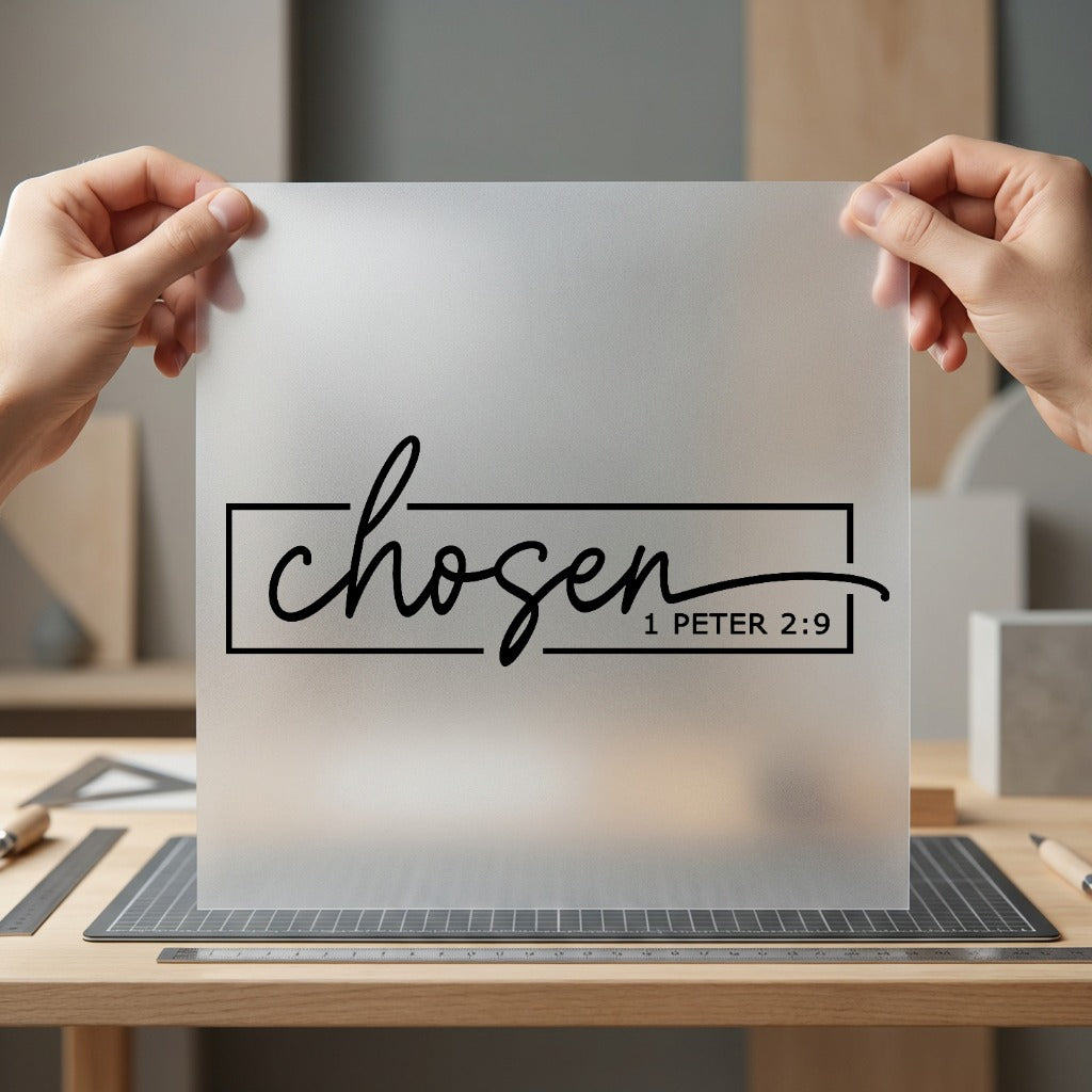 Chosen Peter Script Christian Christian Faith Ready to Press DTF Transfer for Dtf