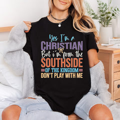 Christian Southside Bold Statement Christian Faith Ready to Press DTF Transfer for Dtf