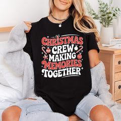 Christmas Crew Making Memories Christmas Retro Ready to Press DTF Transfer for Dtf