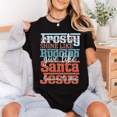 Christmas Holiday Sayings Retro Christian Faith Ready to Press DTF Transfer for Dtf