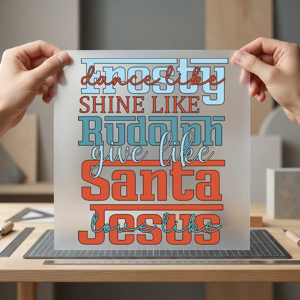Christmas Holiday Sayings Retro Christian Faith Ready to Press DTF Transfer for Dtf