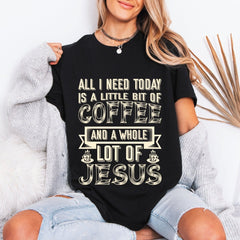 Coffee & Jesus | Daily Blessings Tee - Luckets.com