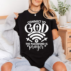 Connect God Faith-based Diy Christian Faith Ready to Press DTF Transfer for Dtf