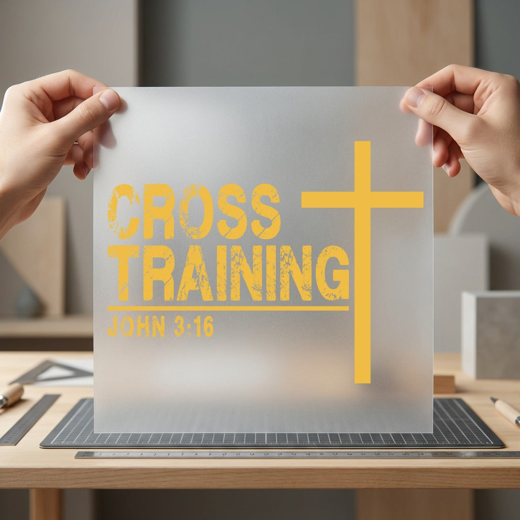 Cross Training John Faith-based Christian Faith Ready to Press DTF Transfer for Dtf