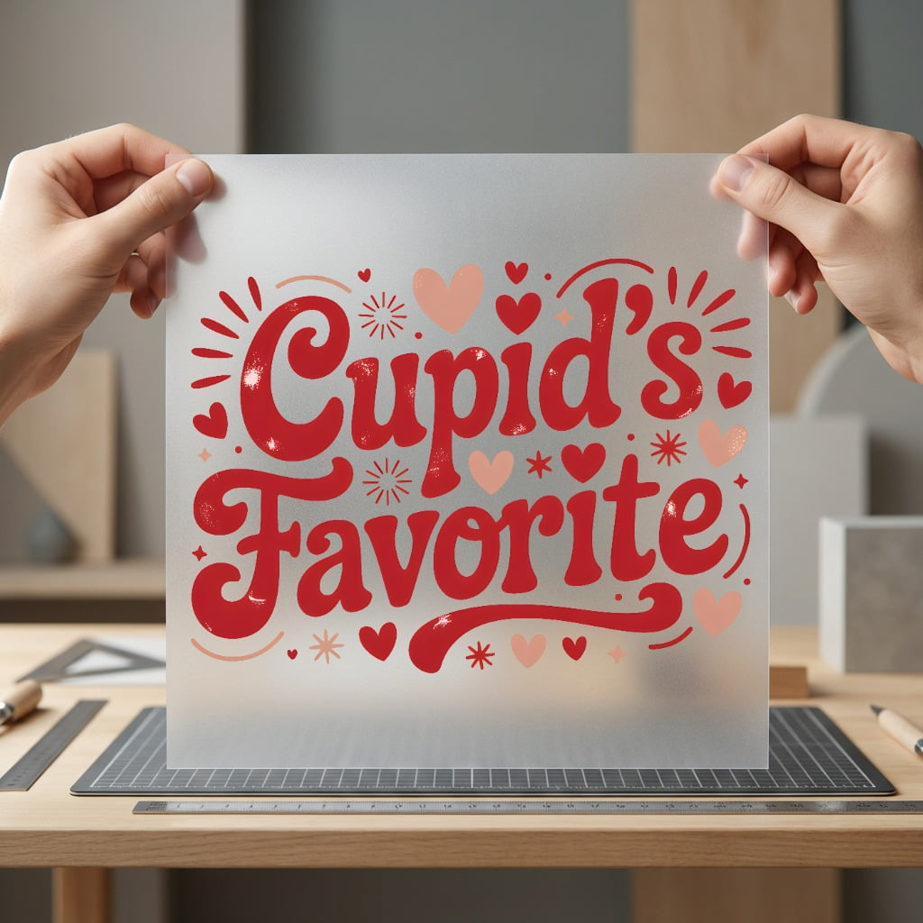 Cupid Favorite Retro Love Valentine Retro Ready to Press DTF Transfer for Dtf