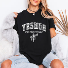 YESHUA Lord Redeemer Savior | Bold Faith Tee