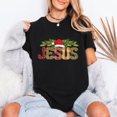 JESUS Christmas Pattern | Festive Faith Unisex Tee