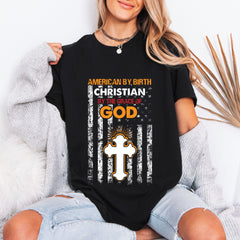 Christian By The Grace Of God | Faith & Patriotism Tee
