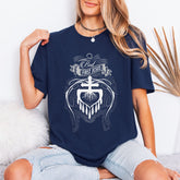 But First Jesus Cross Christian T-Shirt - Faith & Roots Design