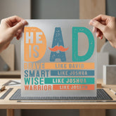 Dad Inspirational Diy Christian Faith Ready to Press DTF Transfer for Dtf