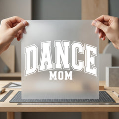 Dance Mom Collegiate Diy Mom Retro Ready to Press DTF Transfer for Dtf