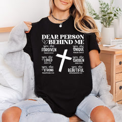 Dear Person Behind Christian Christian Faith Ready to Press DTF Transfer for Dtf
