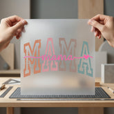 Distressed Mama Heart Retro Mom Vintage Ready to Press DTF Transfer for Dtf