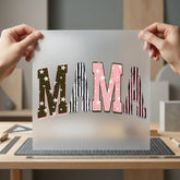 Distressed Mama Stars Stripes Patriotic Mom Ready to Press DTF Transfer for Dtf