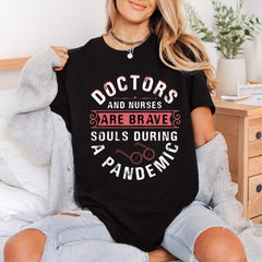 Doctors Nurses Brave Vintage Nurse Doctor Ready to Press DTF Transfer for Dtf