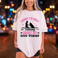 Dog Lover Quote Pink Mom Dad Ready to Press DTF Transfer for Dtf