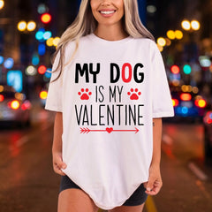 Dog Valentine Pet Lover Valentine Mom Ready to Press DTF Transfer for Dtf