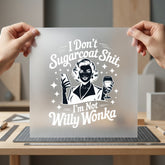 Don Sugarcoat Shit Retro Funny Sarcastic Ready to Press DTF Transfer for Dtf