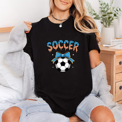 Donut Soccer Bow Sports Fitness Ready to Press DTF Transfer for Dtf