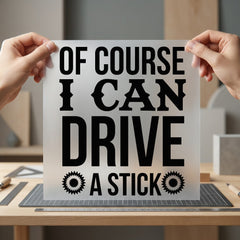 Drive Stick Retro Diy Funny Retro Ready to Press DTF Transfer for Dtf