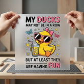 Ducks Having Fun Duck Funny Sarcastic Ready to Press DTF Transfer for Dtf