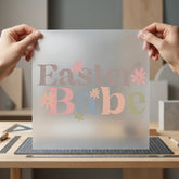 Easter Babe Pastel Retro Easter Spring Ready to Press DTF Transfer for Dtf