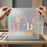 Easter Babe Pastel Retro Easter Spring Ready to Press DTF Transfer for Dtf