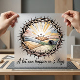 Easter Crown Thorns Christian Christian Faith Ready to Press DTF Transfer for Dtf