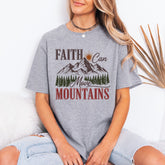 Faith Can Move Mountains | Strength & Inspiration Tee