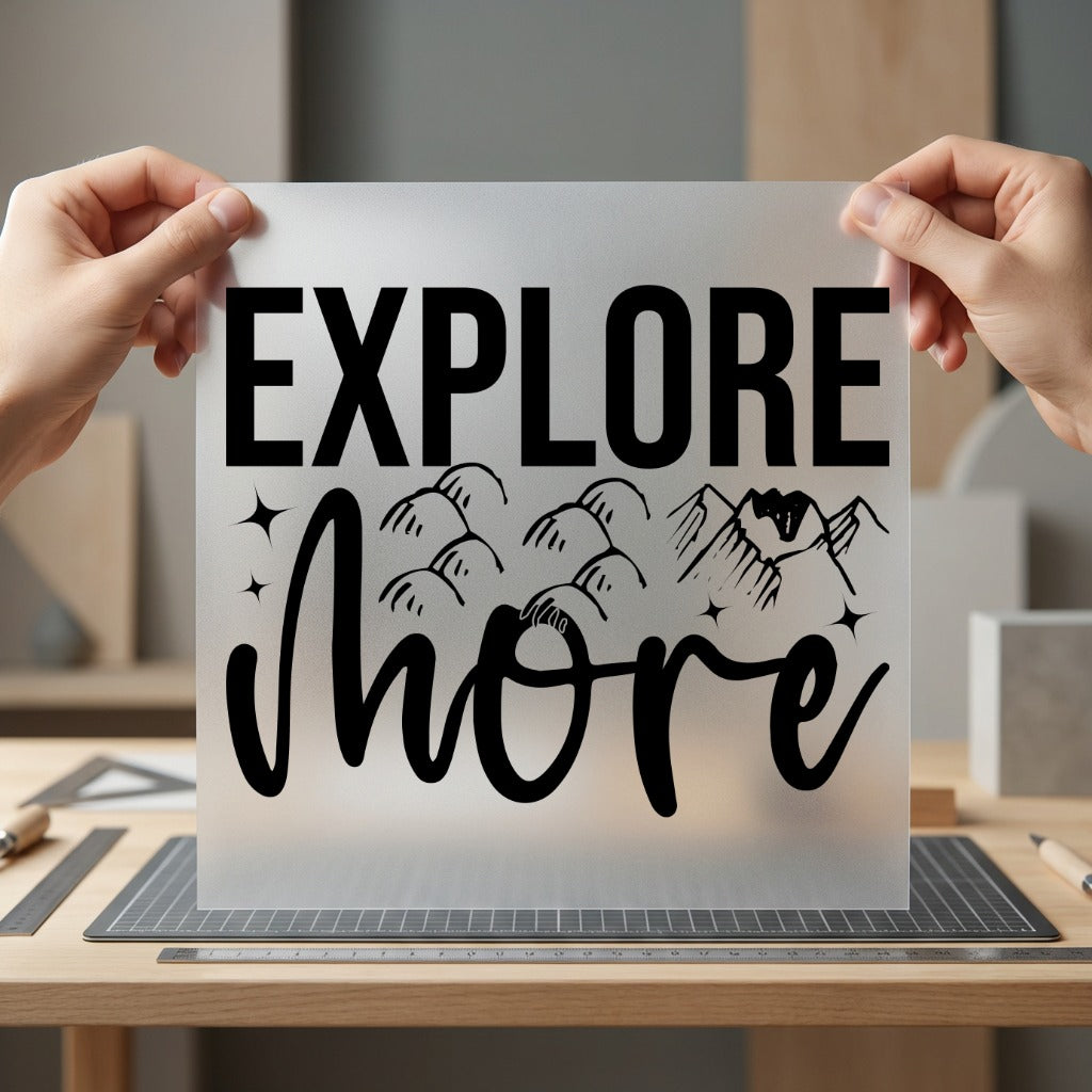 Explore More Mountain Adventure Camping Ready to Press DTF Transfer for Dtf