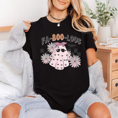 Fa-boo-lous Ghost Retro Halloween Halloween Vintage Ready to Press DTF Transfer for Dtf