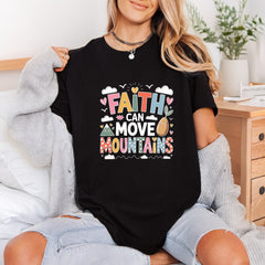 Faith Can Move Mountains Christian Faith Ready to Press DTF Transfer for Dtf