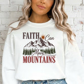 Faith Can Move Mountains | Inspirational Adventure Sweatshirt - Luckets.com