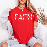 Faith Ephesians 2:8 | Grace Through Faith Tee - Luckets.com
