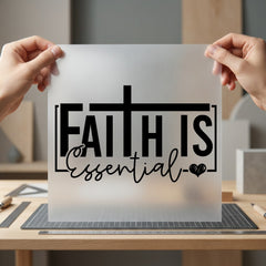 Faith Essential Christian Diy Christian Faith Ready to Press DTF Transfer for Dtf