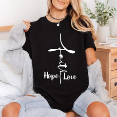 Faith Hope Love Cross Christian Faith Ready to Press DTF Transfer for Dtf