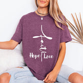 Faith Hope Love | Script Cross Tee - Luckets.com