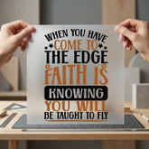 Faith Knowing You Will Christian Faith Ready to Press DTF Transfer for Dtf