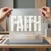 Faith Matthew Christian Diy Christian Faith Ready to Press DTF Transfer for Dtf