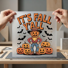 Fall All Autumn Diy Halloween Thanksgiving Ready to Press DTF Transfer for Dtf