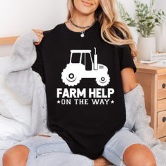 Farm Help Way Farmhouse Usa Country Ready to Press DTF Transfer for Dtf