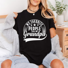 Favorite People Call Grandpa Dad Grandpa Ready to Press DTF Transfer for Dtf