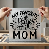 Favorite Player Calls Mom Mom Fitness Ready to Press DTF Transfer for Dtf