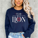 Fear is a Lion | Faith - Fueled Courage Sweatshirt - Luckets.com