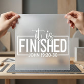 Finished John 20-30 Christian Christian Faith Ready to Press DTF Transfer for Dtf