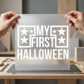 First Halloween Spooky Diy Halloween Funny Ready to Press DTF Transfer for Dtf