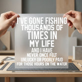 Fishing Enthusiast Quote Bold Dad Grandpa Ready to Press DTF Transfer for Dtf