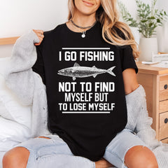 Fishing Not Find Myself Dad Funny Ready to Press DTF Transfer for Dtf